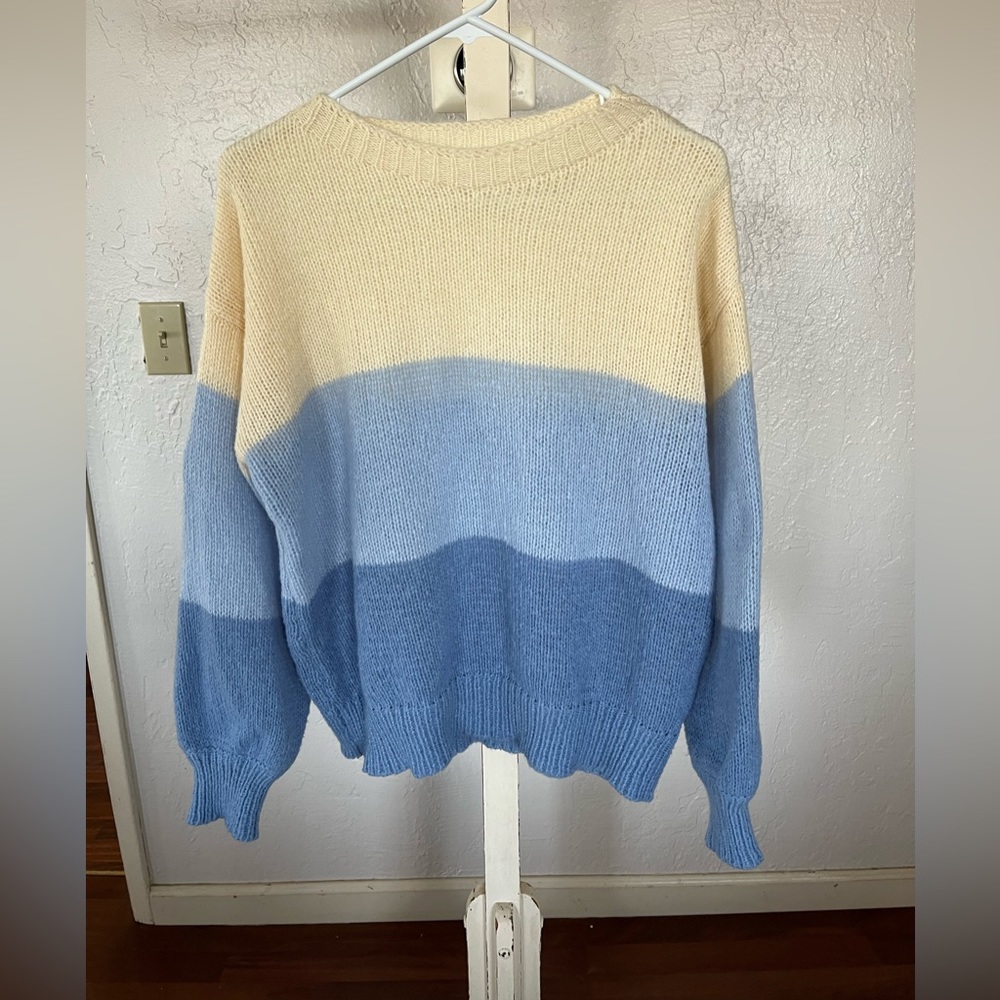 Colorblock sweater